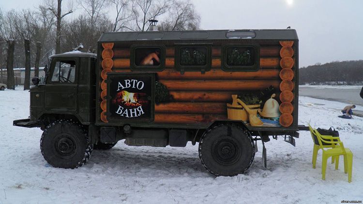 Бизнес-идея: как сделать большие деньги, соорудив баню на колёсах