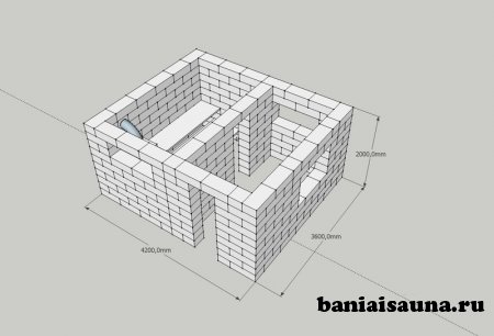 Баня из блоков своими руками пошаговая инструкция с фото