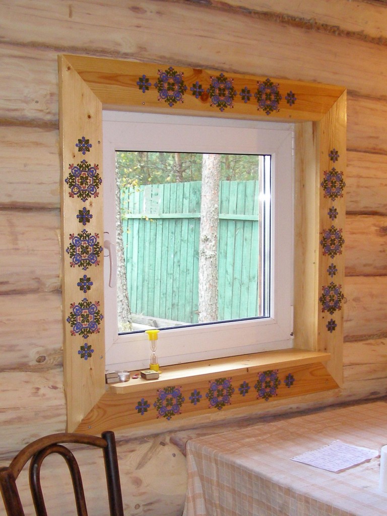  сделать деревянное окно в бане